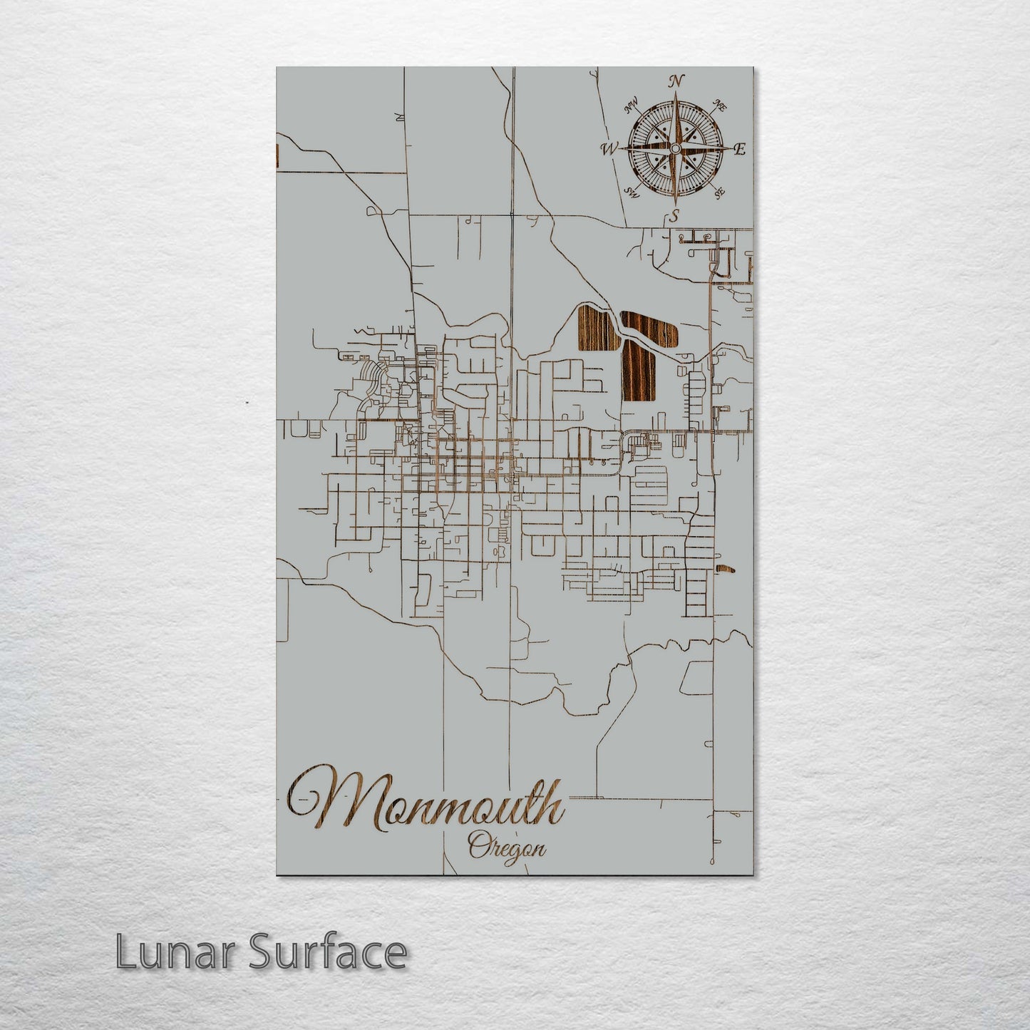 Monmouth, Oregon Street Map