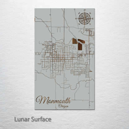 Monmouth, Oregon Street Map