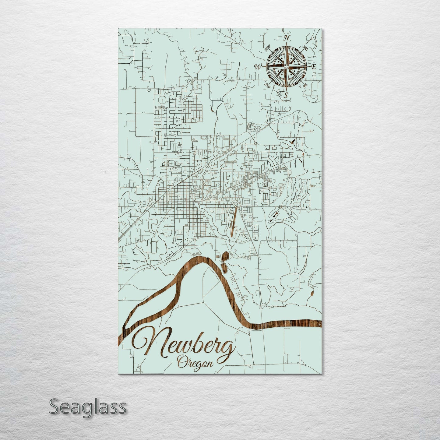 Newberg, Oregon Street Map