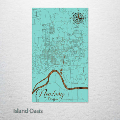 Newberg, Oregon Street Map