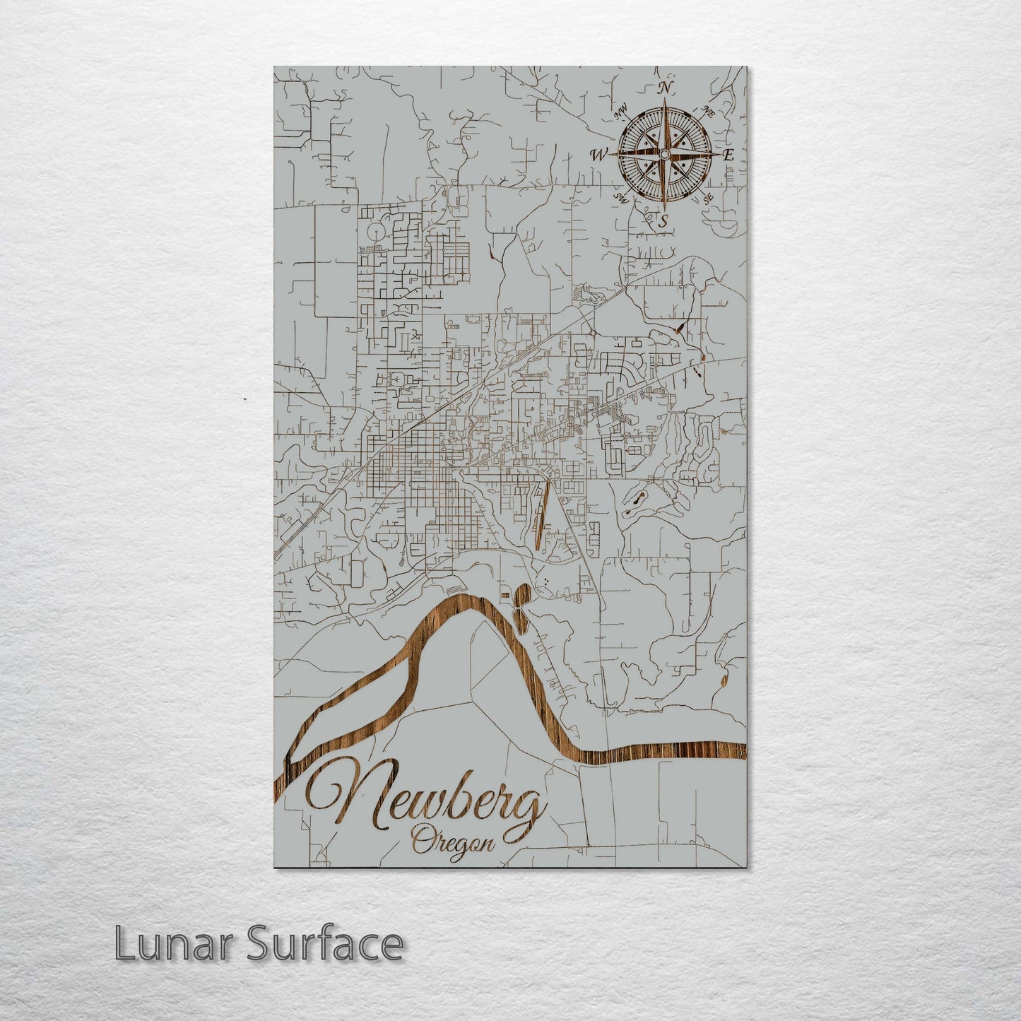 Newberg, Oregon Street Map