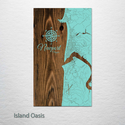 Newport, Oregon Street Map