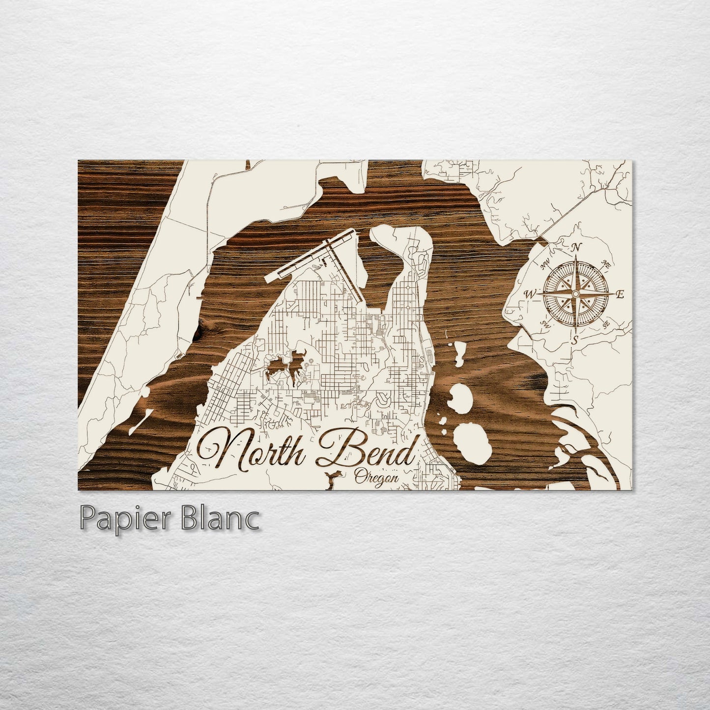 North Bend, Oregon Street Map