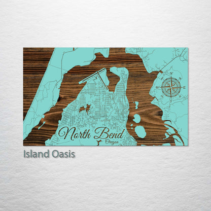 North Bend, Oregon Street Map