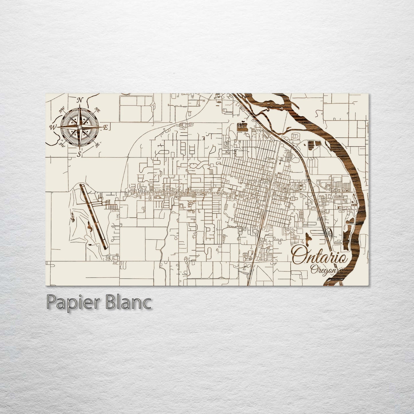 Ontario, Oregon Street Map