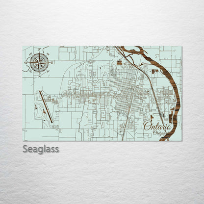 Ontario, Oregon Street Map