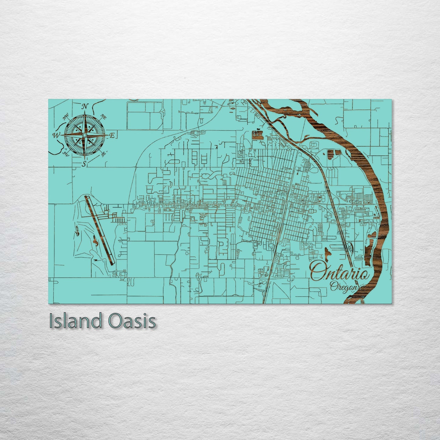 Ontario, Oregon Street Map