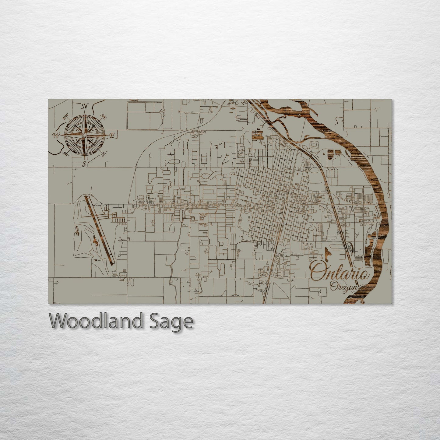 Ontario, Oregon Street Map