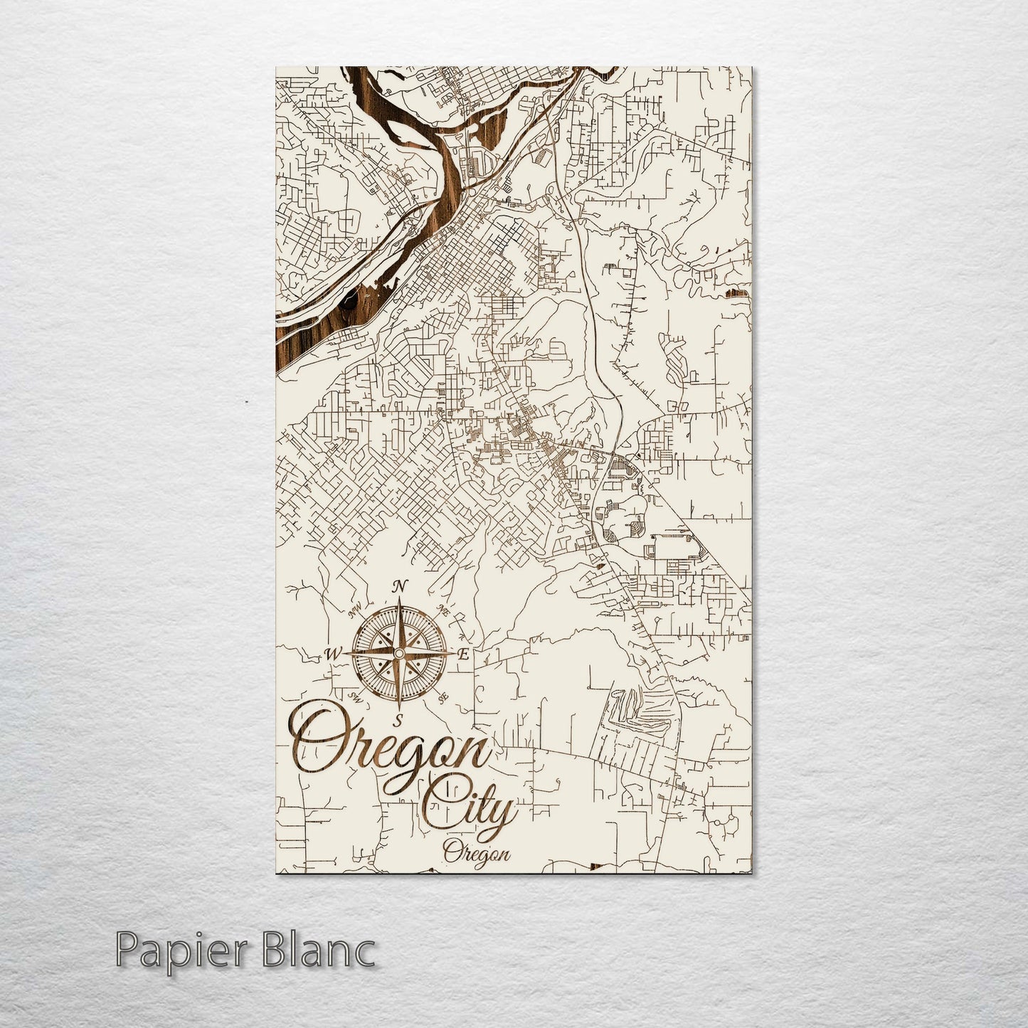 Oregon City, Oregon Street Map