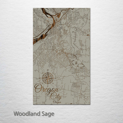 Oregon City, Oregon Street Map