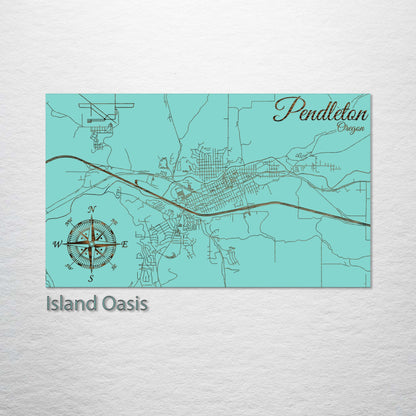 Pendleton, Oregon Street Map