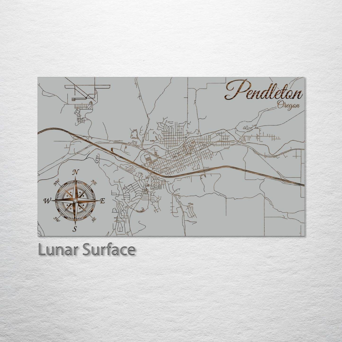 Pendleton, Oregon Street Map