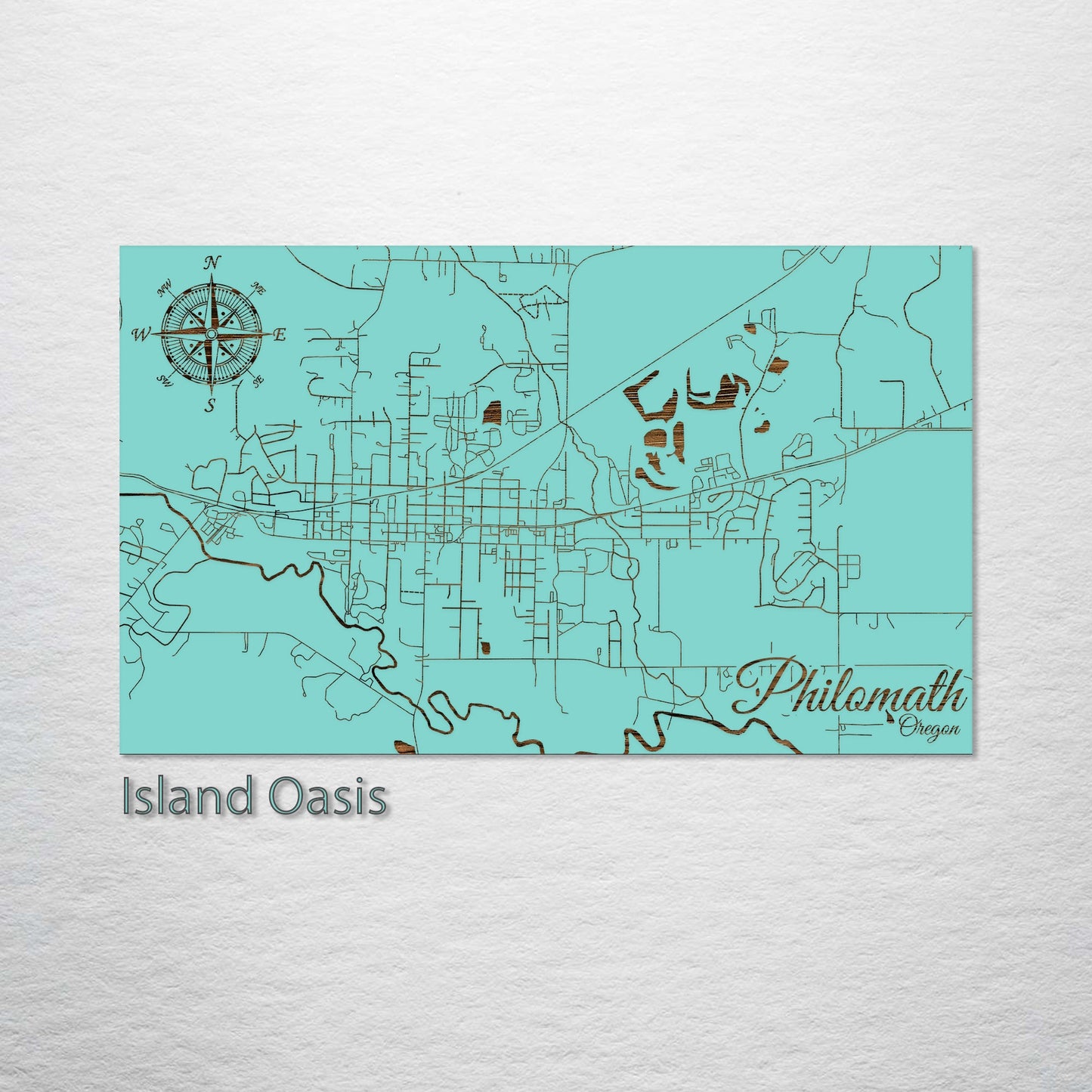 Philomath, Oregon Street Map