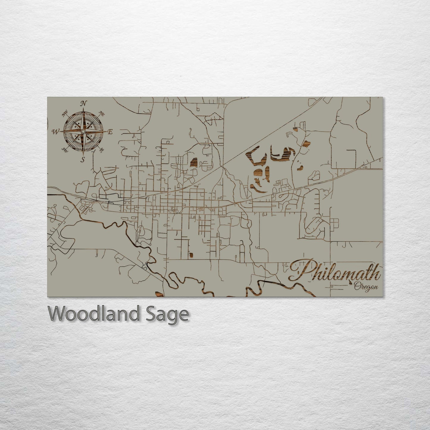 Philomath, Oregon Street Map