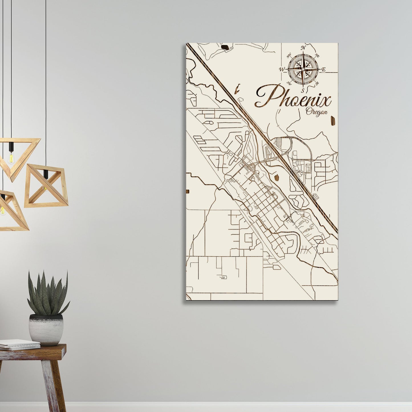 Phoenix, Oregon Street Map