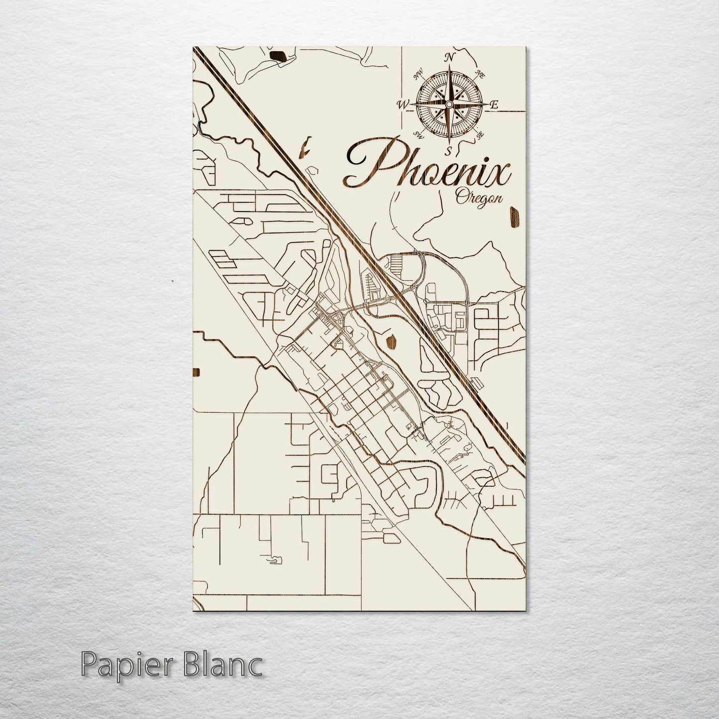 Phoenix, Oregon Street Map