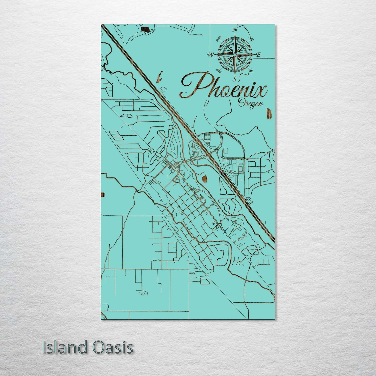 Phoenix, Oregon Street Map