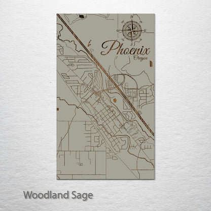 Phoenix, Oregon Street Map