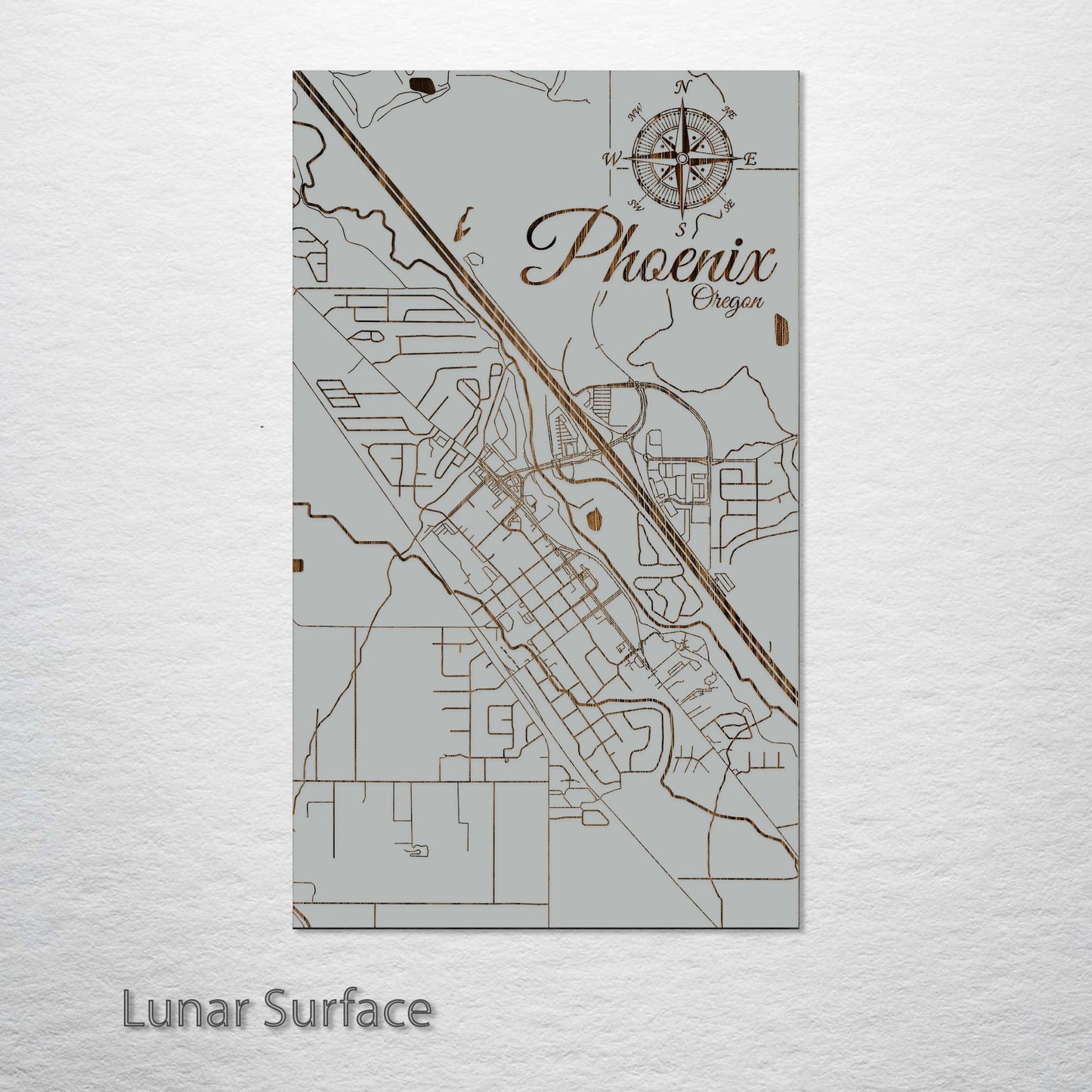 Phoenix, Oregon Street Map