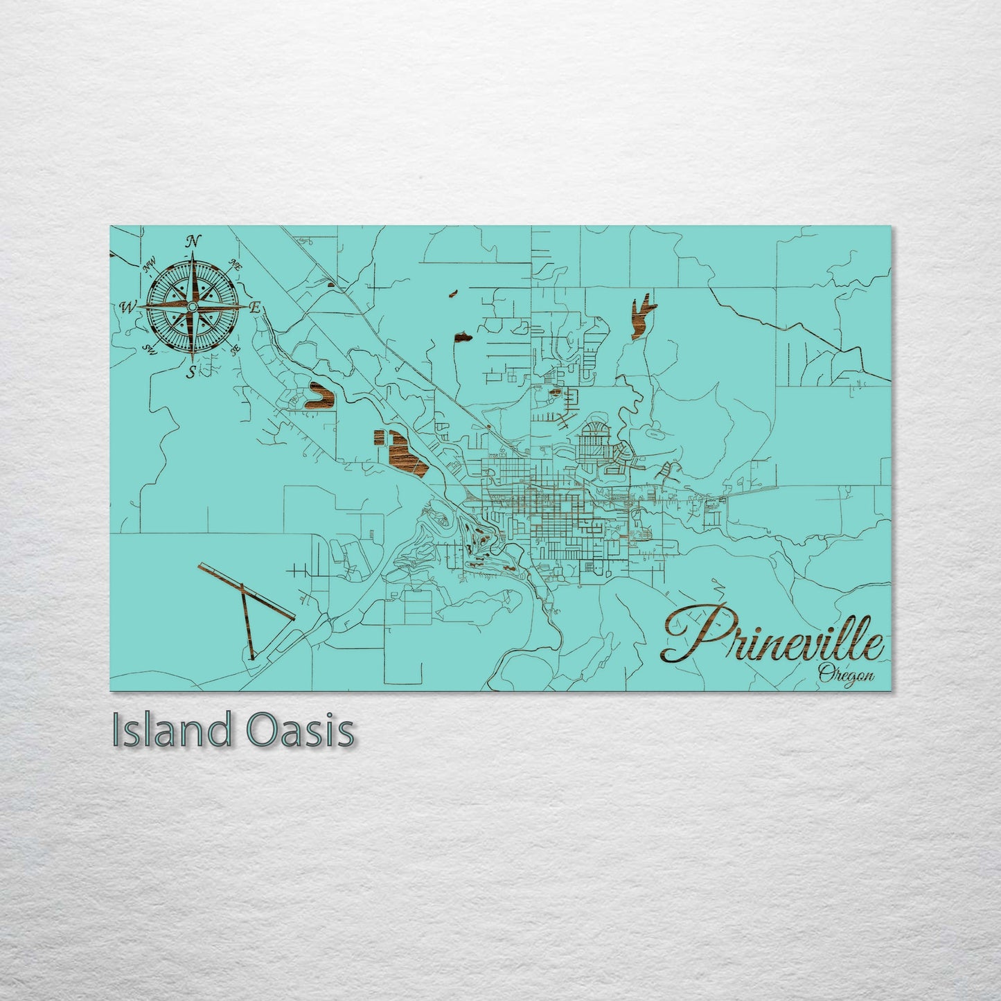 Prineville, Oregon Street Map