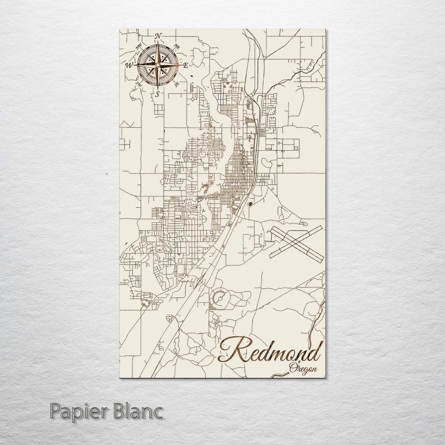 Redmond, Oregon Street Map
