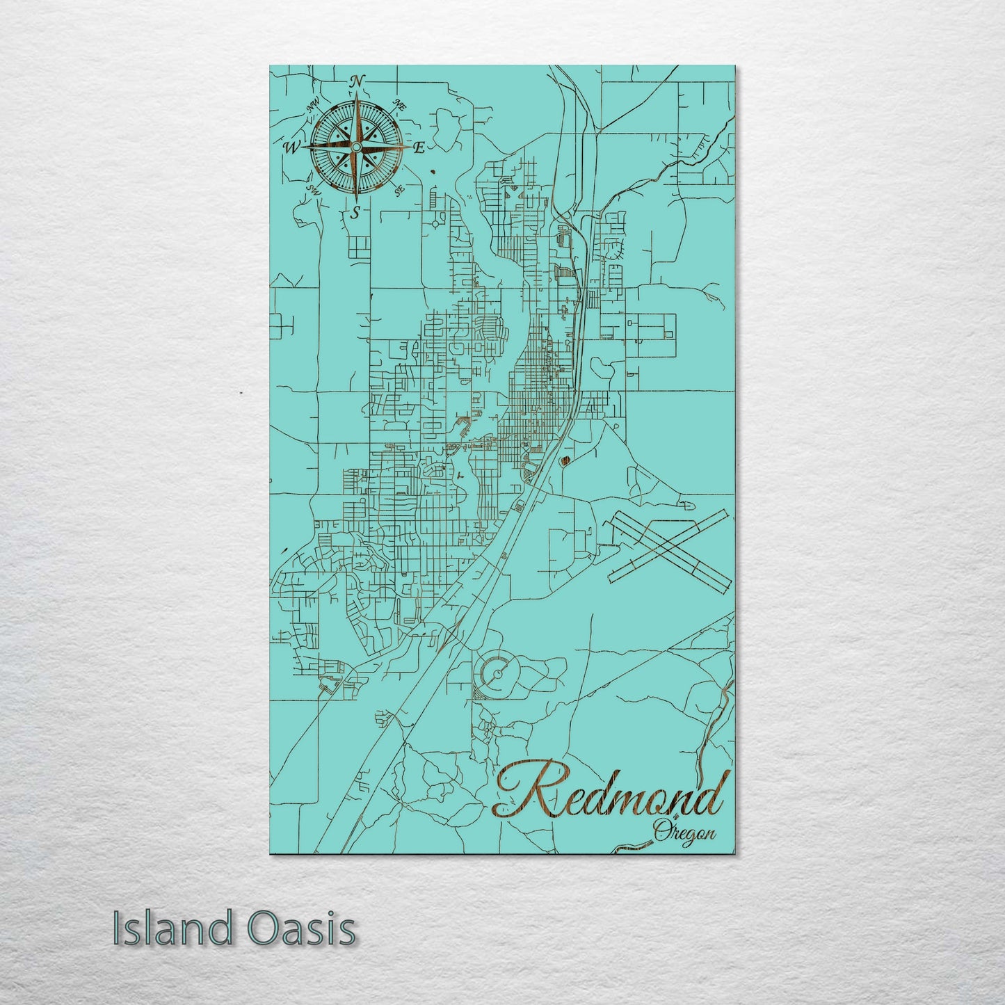 Redmond, Oregon Street Map