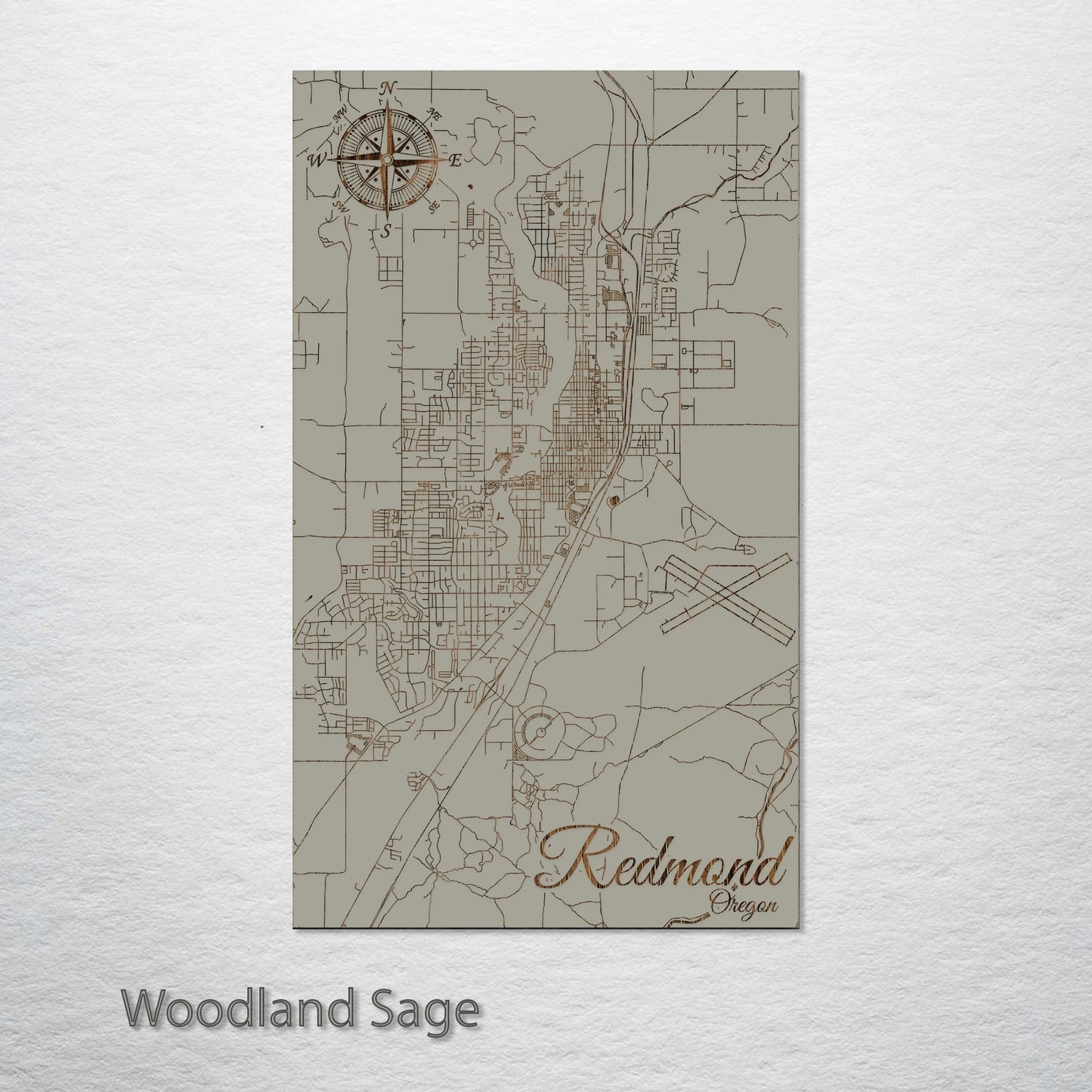 Redmond, Oregon Street Map