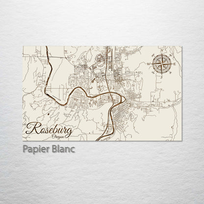 Roseburg, Oregon Street Map