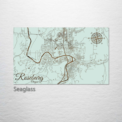 Roseburg, Oregon Street Map