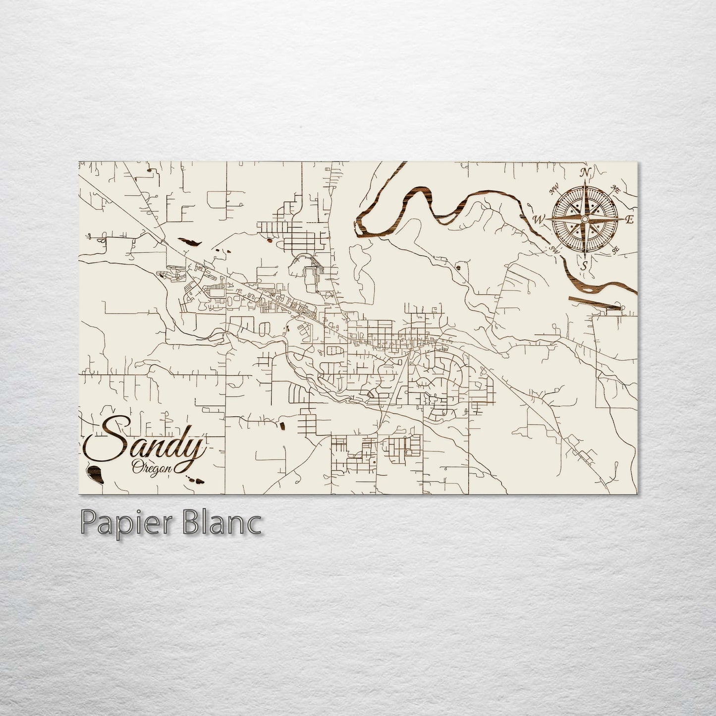 Sandy, Oregon Street Map