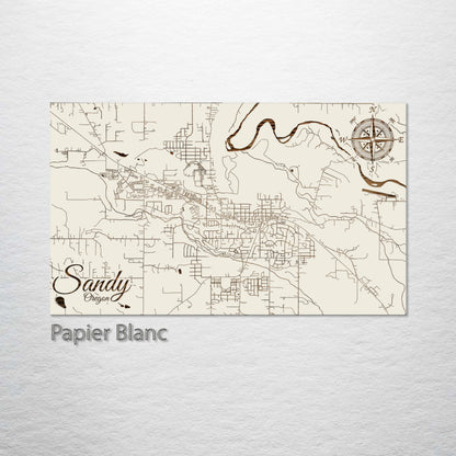 Sandy, Oregon Street Map