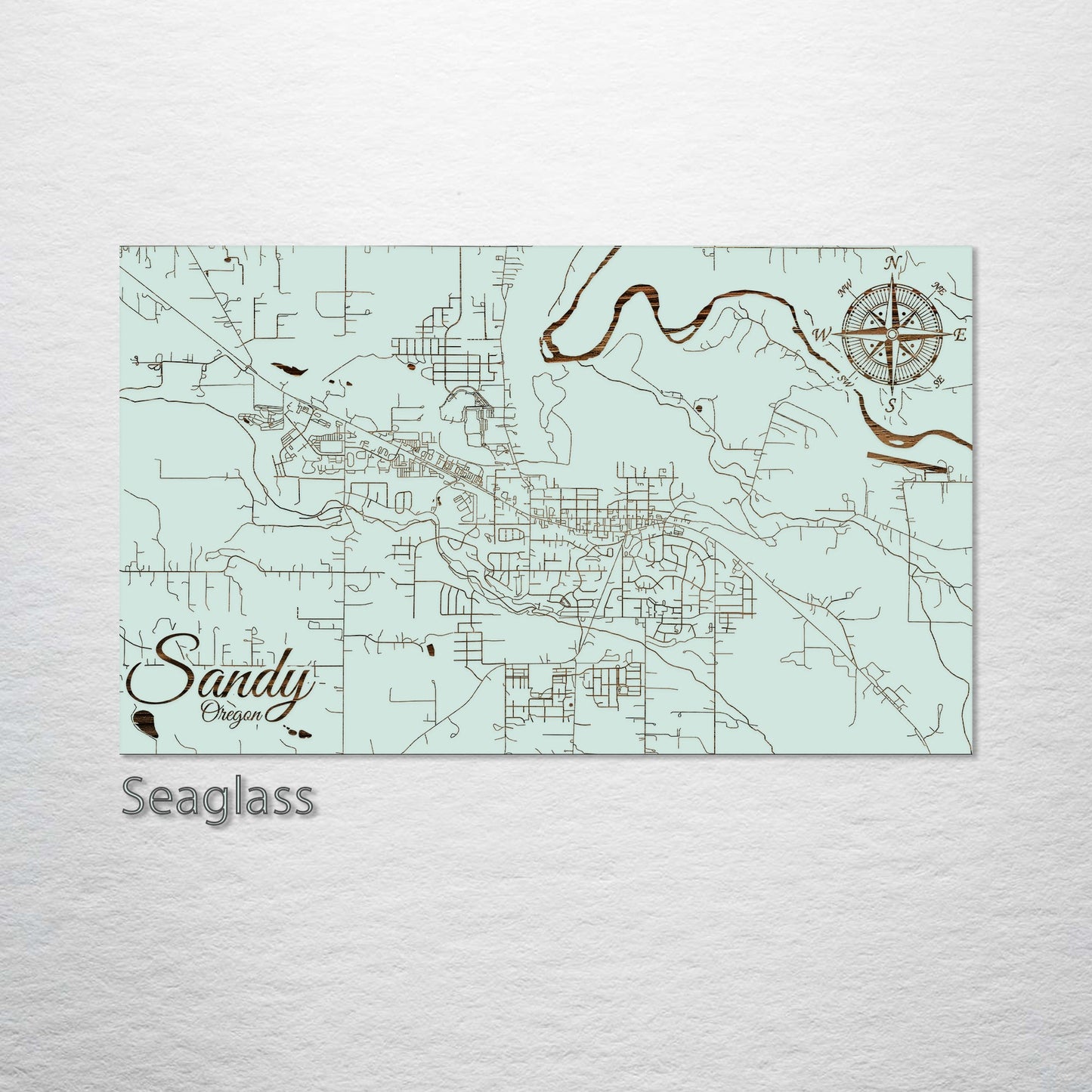 Sandy, Oregon Street Map
