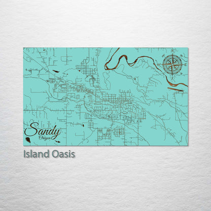 Sandy, Oregon Street Map