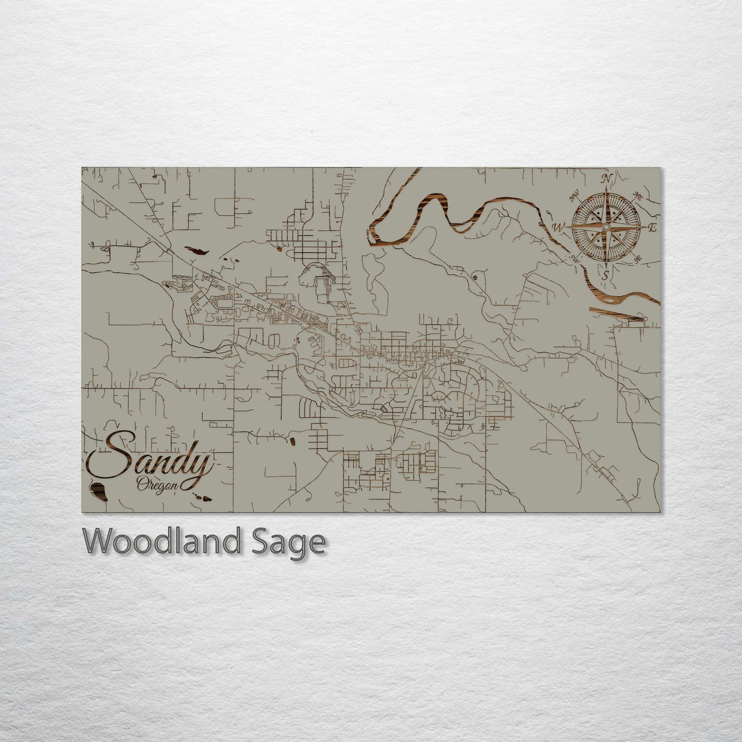 Sandy, Oregon Street Map