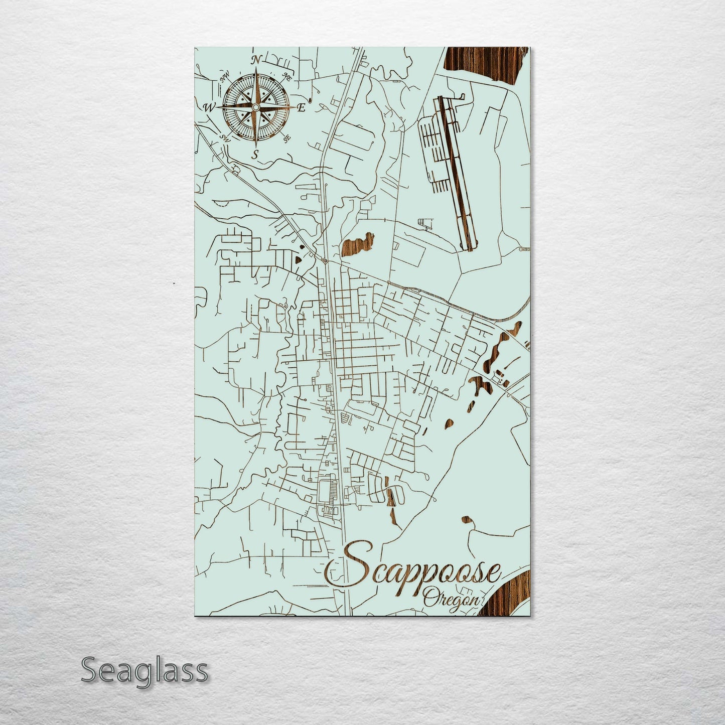 Scappoose, Oregon Street Map