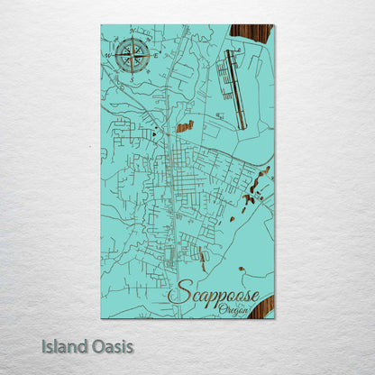 Scappoose, Oregon Street Map