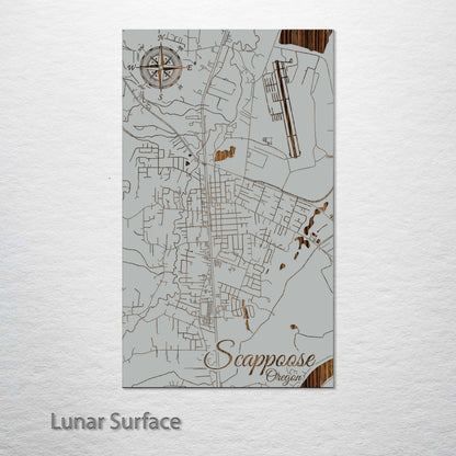 Scappoose, Oregon Street Map