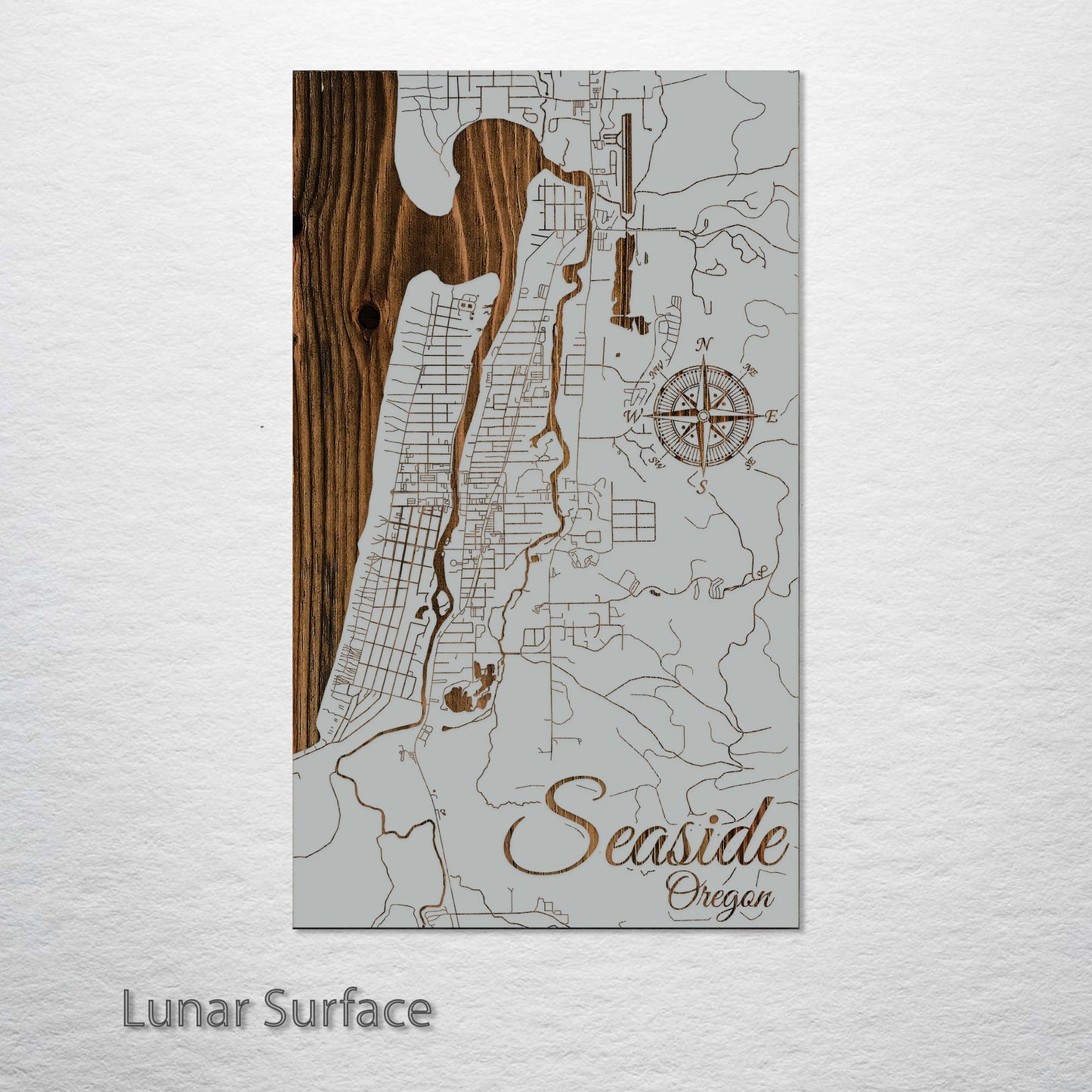 Seaside, Oregon Street Map