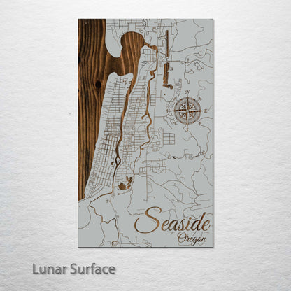 Seaside, Oregon Street Map