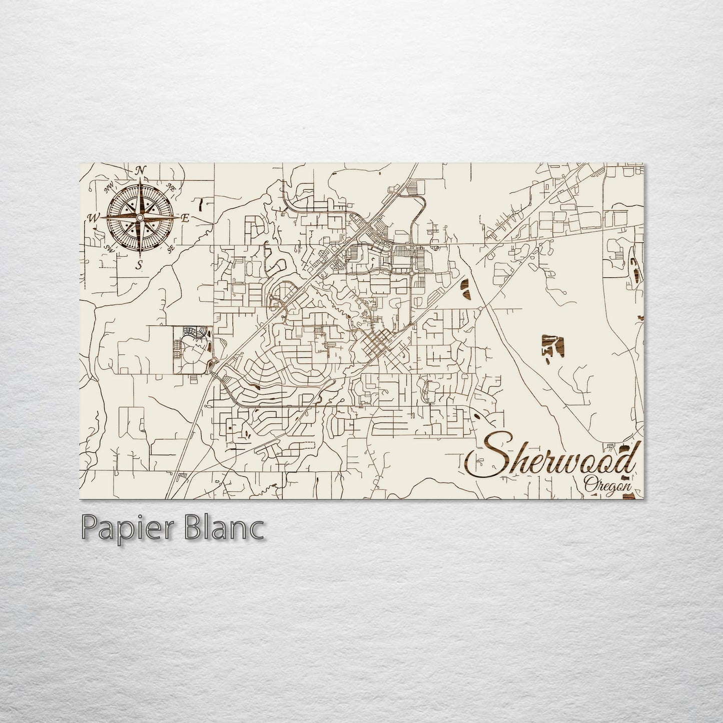 Sherwood, Oregon Street Map