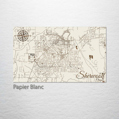 Sherwood, Oregon Street Map