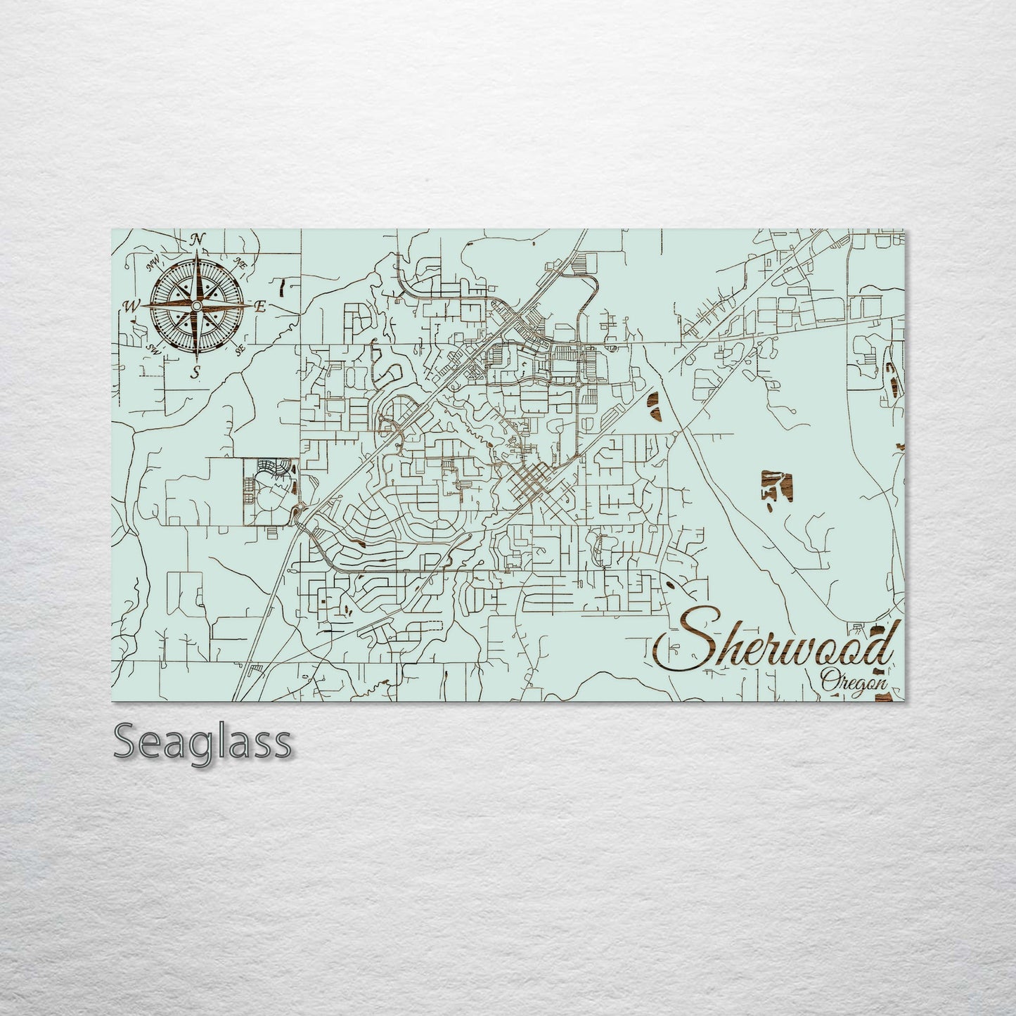 Sherwood, Oregon Street Map