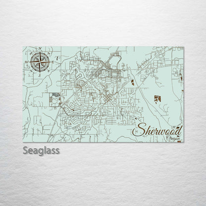 Sherwood, Oregon Street Map