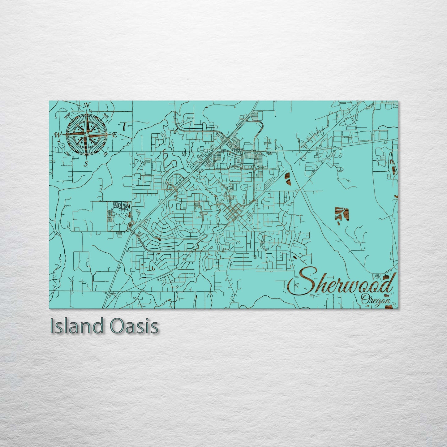 Sherwood, Oregon Street Map