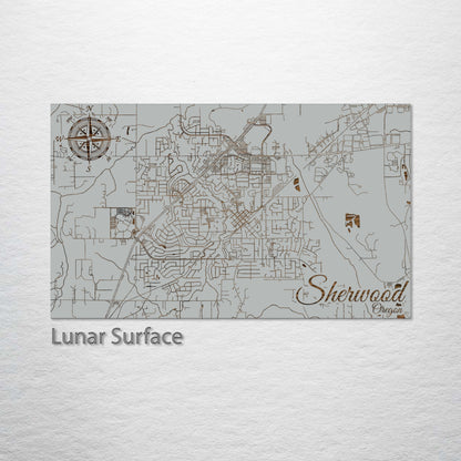 Sherwood, Oregon Street Map