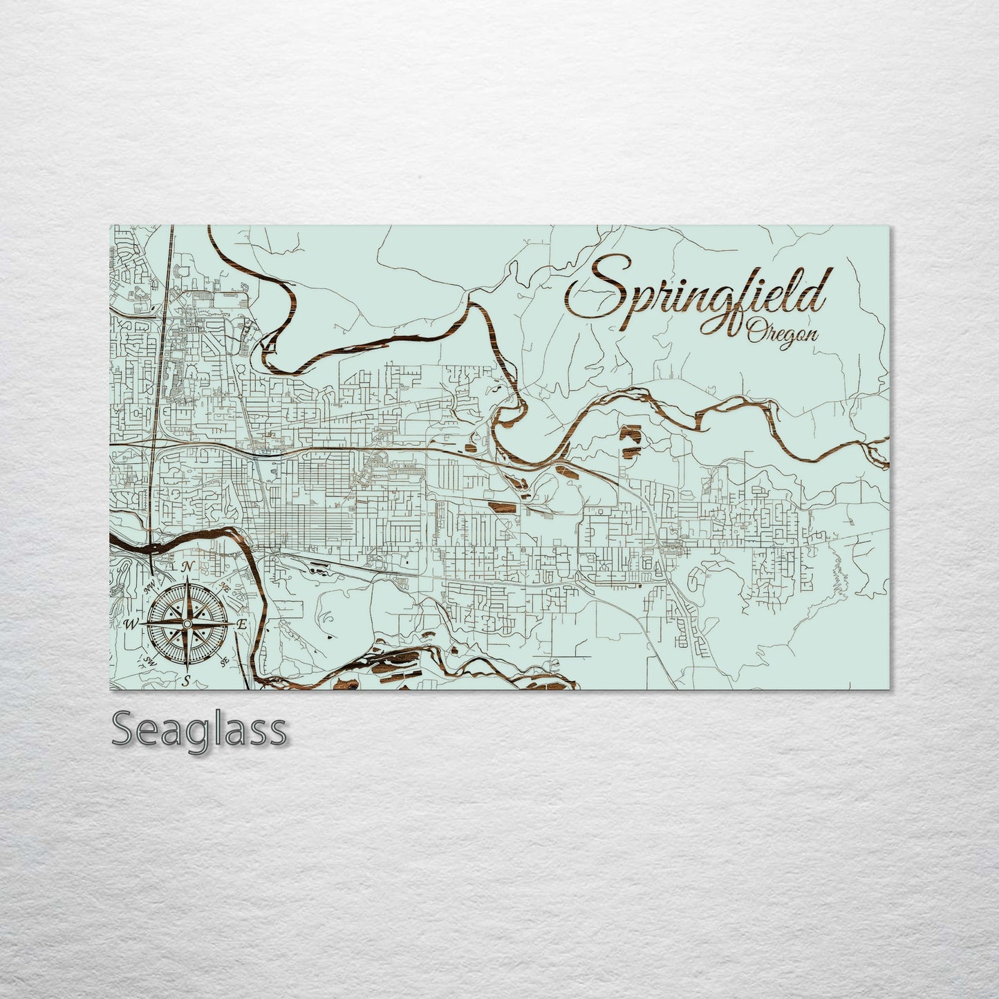 Springfield, Oregon Street Map