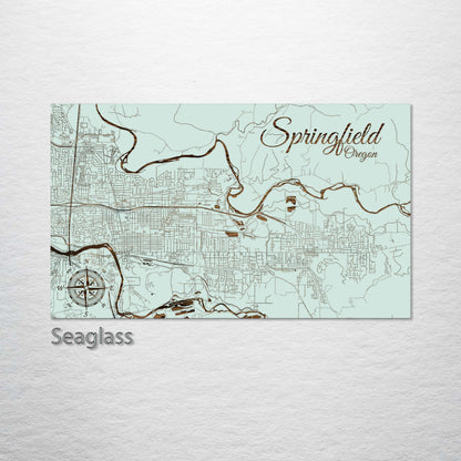 Springfield, Oregon Street Map