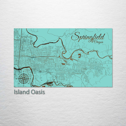 Springfield, Oregon Street Map