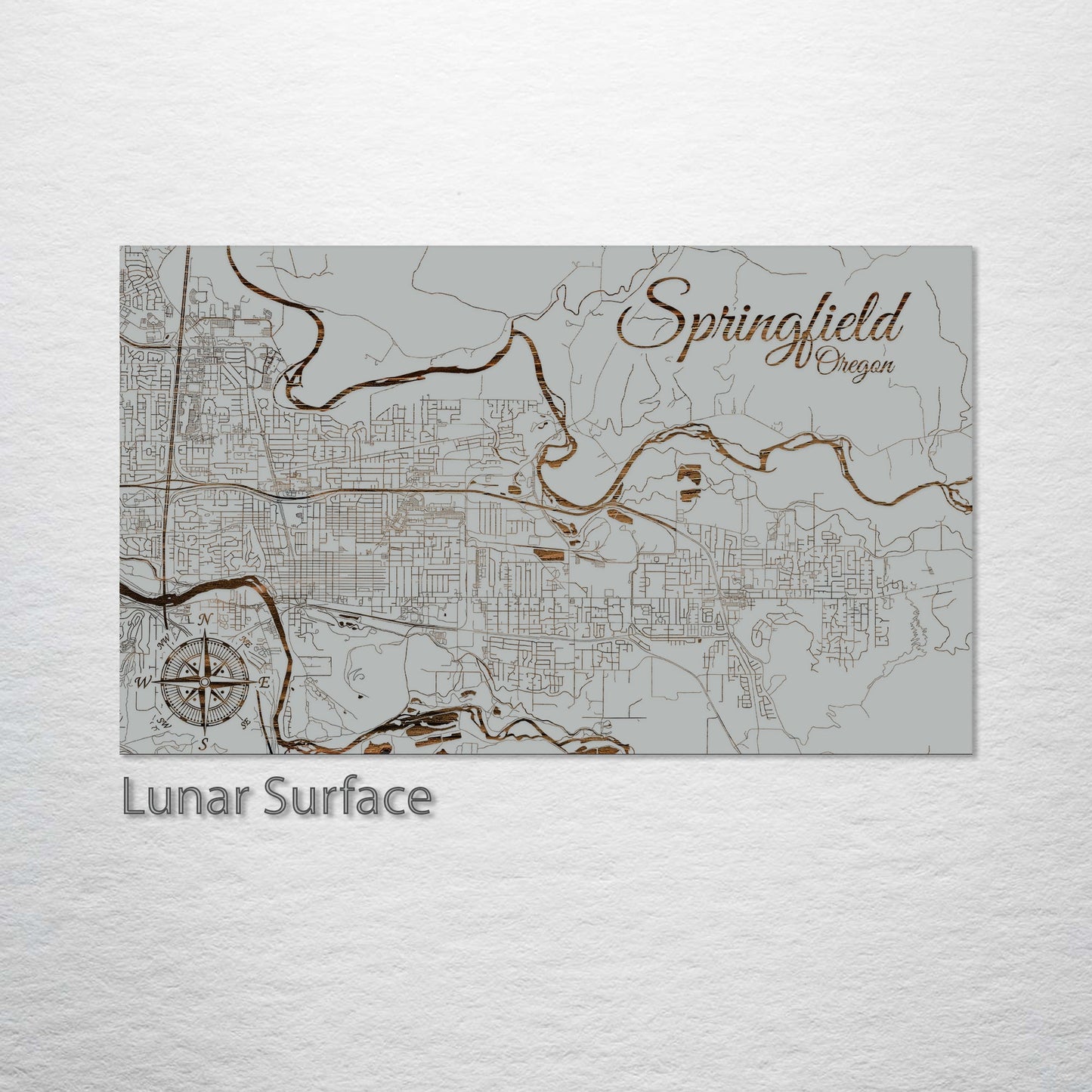 Springfield, Oregon Street Map