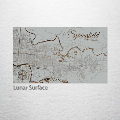 Springfield, Oregon Street Map